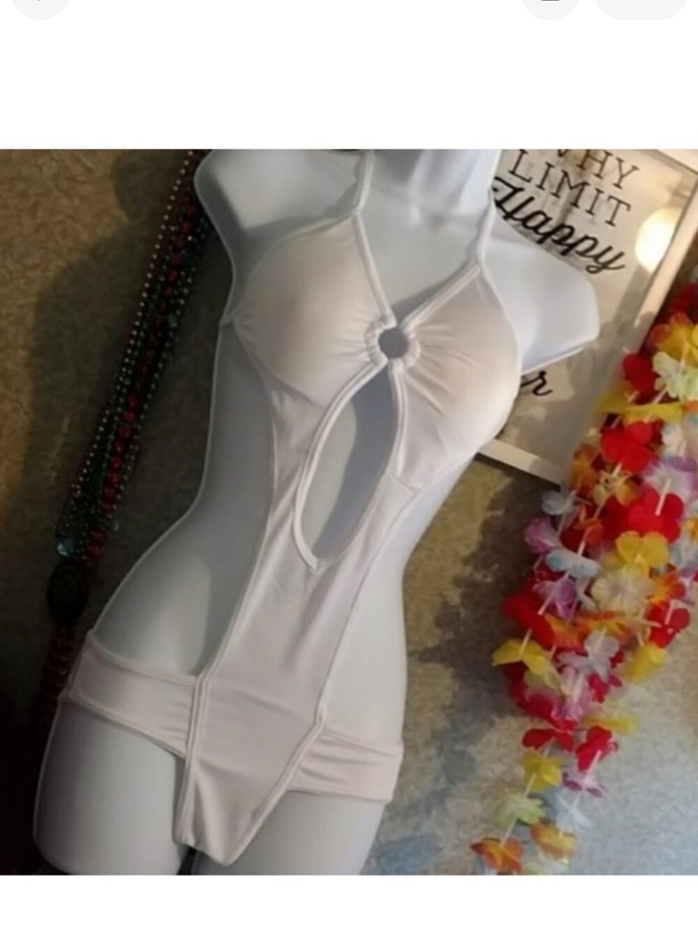 Sexy White Monokini